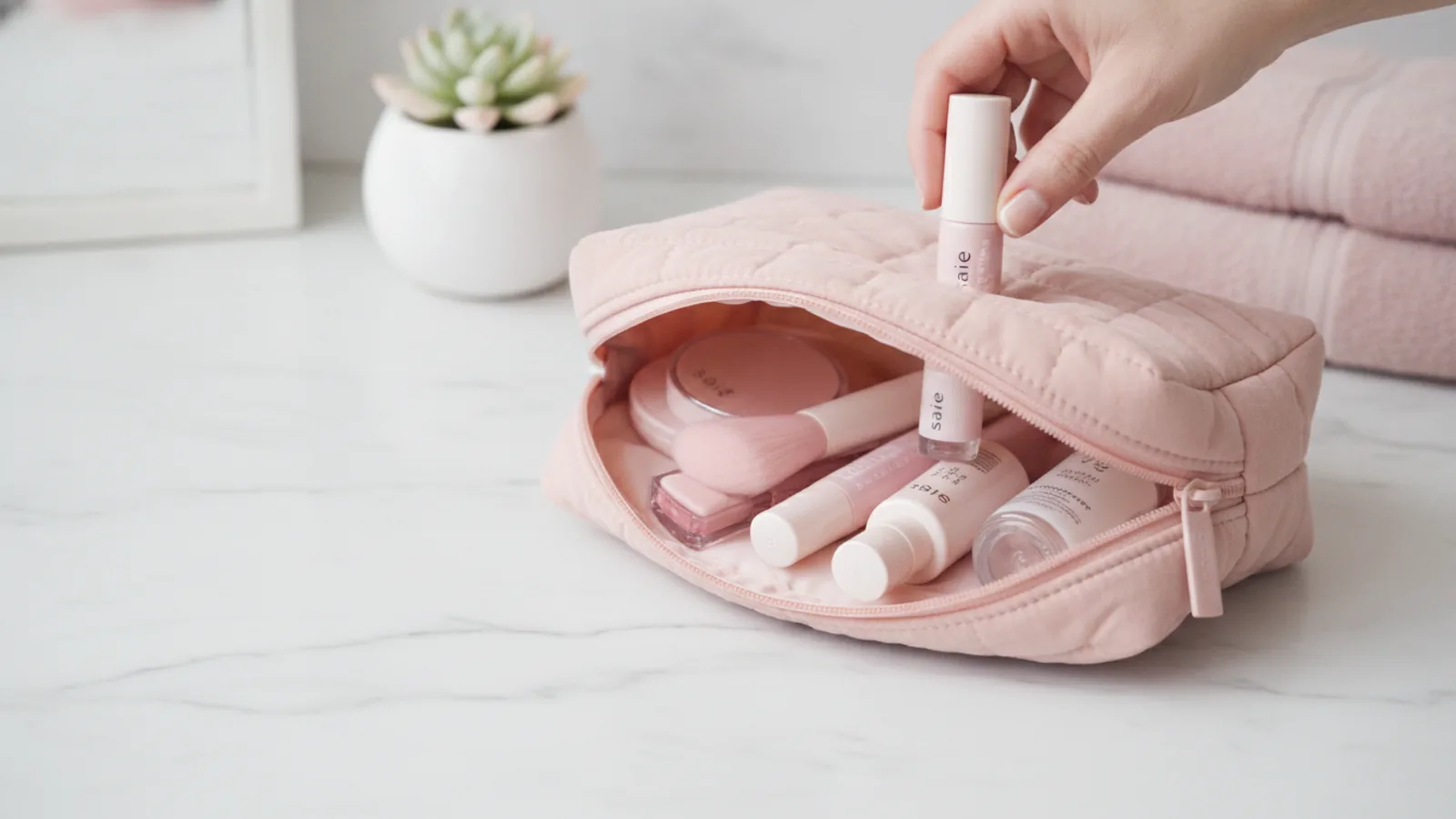 Saie Makeup Bag cover image